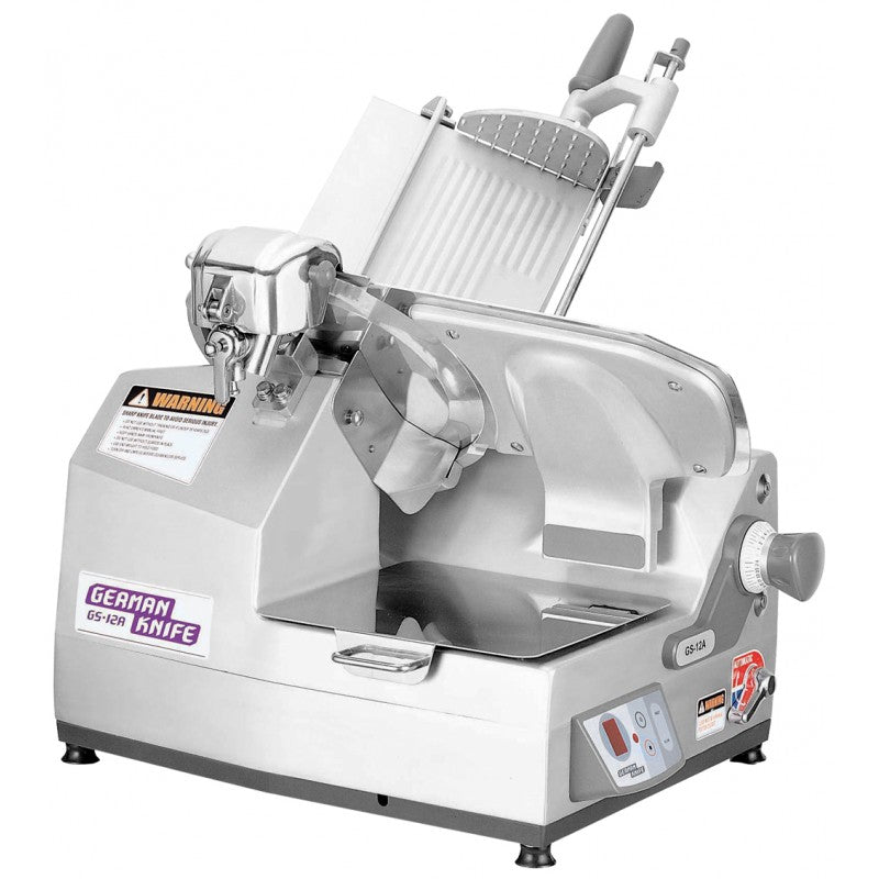 German Knife Heavy Duty Meat Slicer, Automatic, 25"W