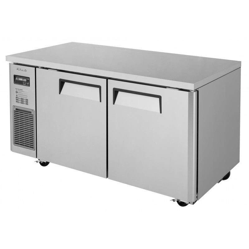 Turbo Air J Series Undercounter Freezer, 2 Section, 2 Door, 59"W