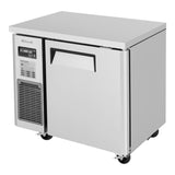 Turbo Air J Series Narrow Undercounter Refrigerator, 1 Section, 1 Door, 35"W