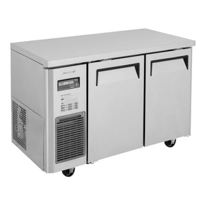 Turbo Air J Series Narrow Undercounter Refrigerator, 2 Section, 2 Door, 47"W