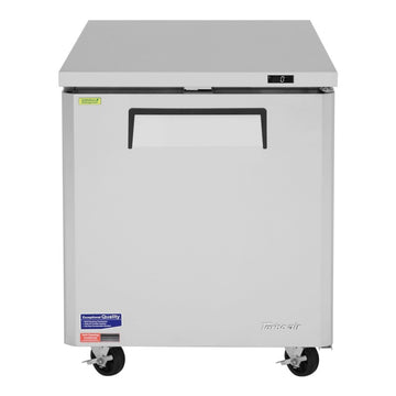 Turbo Air M3 Undercounter Freezer, 1 Section, 1 Door, 27"W