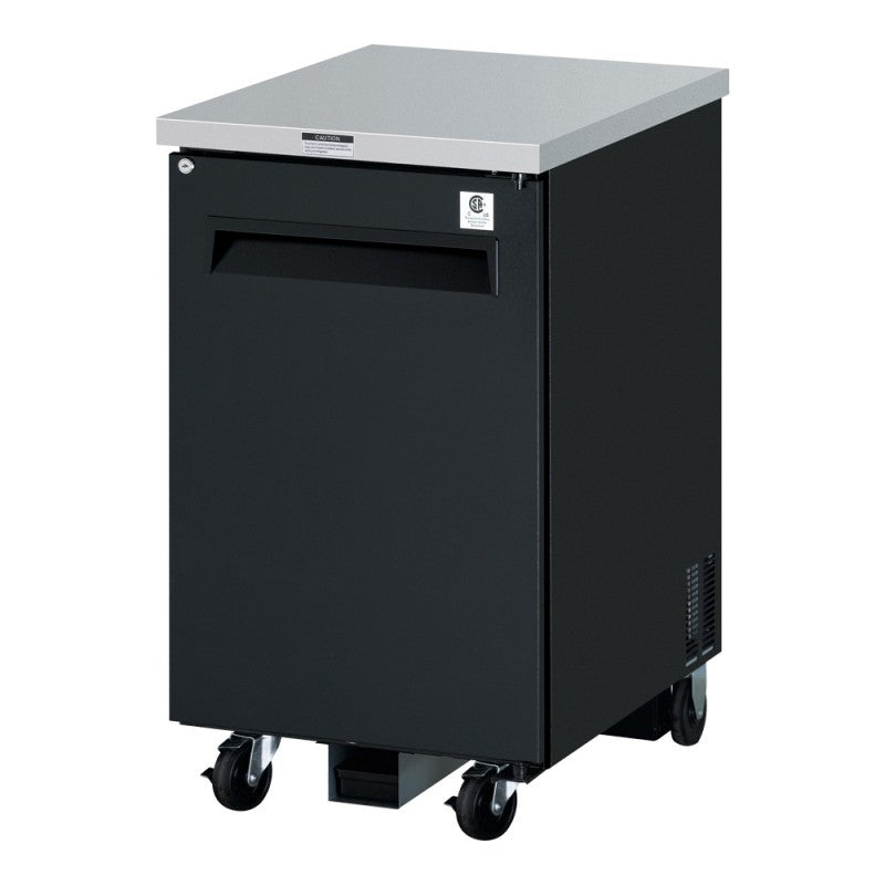 Turbo Air Back Bar Cooler, 23"W, Black