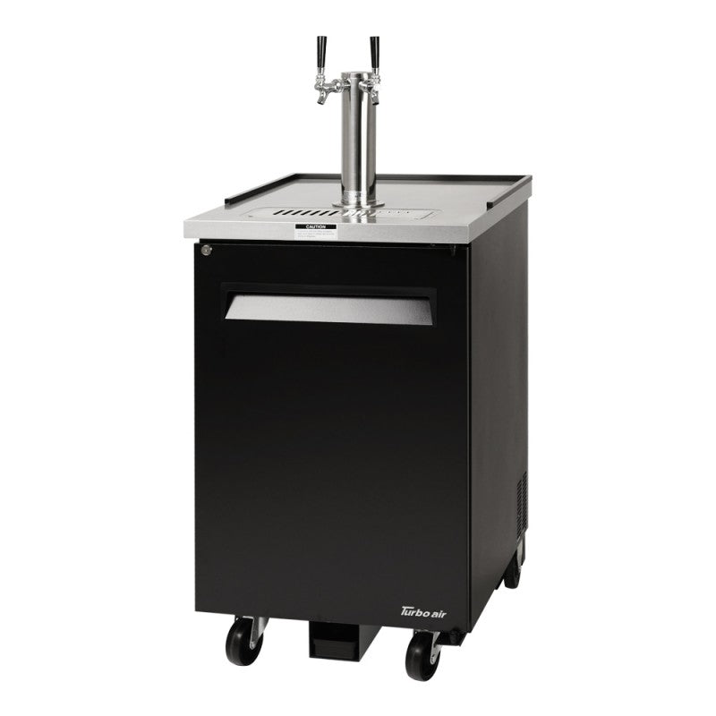 Turbo Air Super Deluxe Beer Dispenser, 23"W, Black