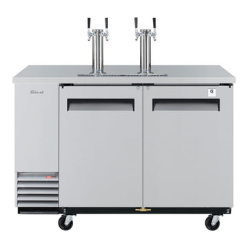 Turbo Air Super Deluxe Beer Dispenser, 58"W, Black