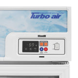 Turbo Air Glass Door Ice Merchandiser, 2 Section, 2 Door, 54"W