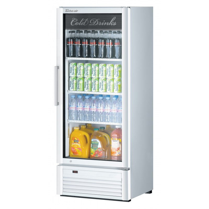 Turbo Air Super Deluxe Refrigerated Merchandiser, 1 Section, 25"W