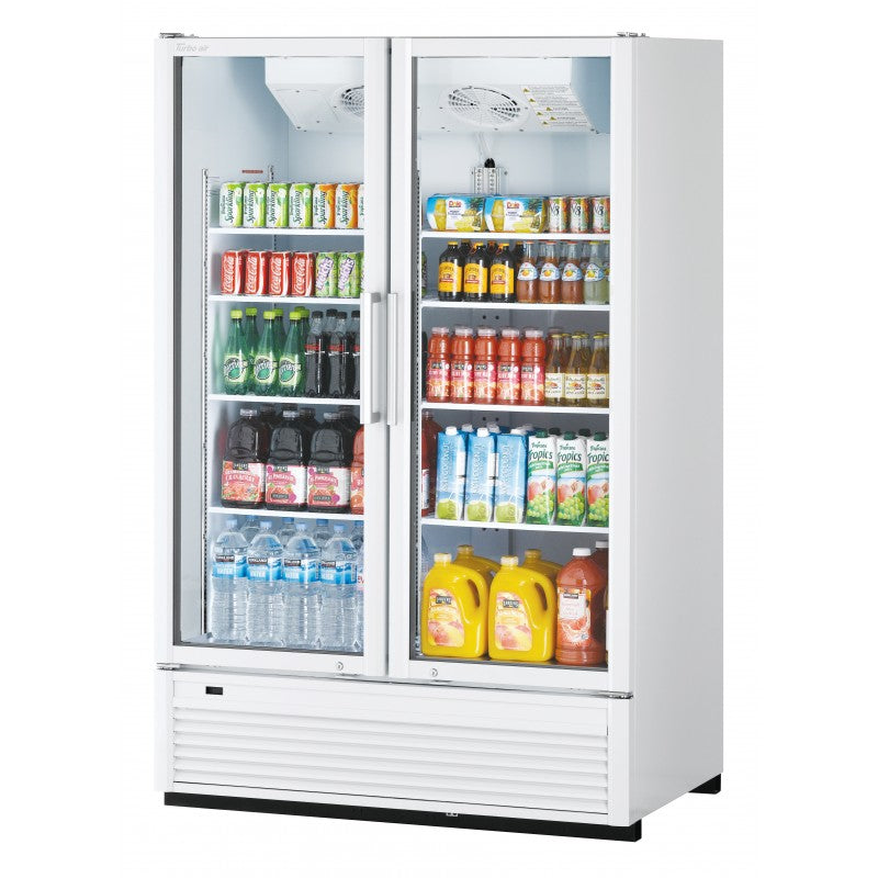 Turbo Air Super Deluxe Refrigerated Merchandiser, 2 Section, 51"W
