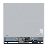 Turbo Air Standard Glass Door Merchandiser, 3 Section, LED Ad Panel, 78"W