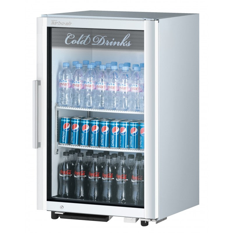 Turbo Air Super Deluxe Refrigerated Merchandiser, 1 Section, 25"W