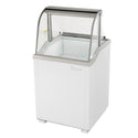 Turbo Air TIDC-26W-N white four-can ice cream dipping cabinet