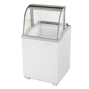 Turbo Air Ice Cream Dipping Cabinet, 26"W, White