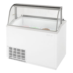 Turbo Air Ice Cream Dipping Cabinet, 47"W, White