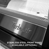 Turbo Air Open Display Merchandiser, Horizontal, 50"W, White