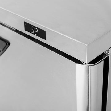 Turbo Air Super Deluxe Worktop Freezer, 1 Section, 1 Door, 27"W
