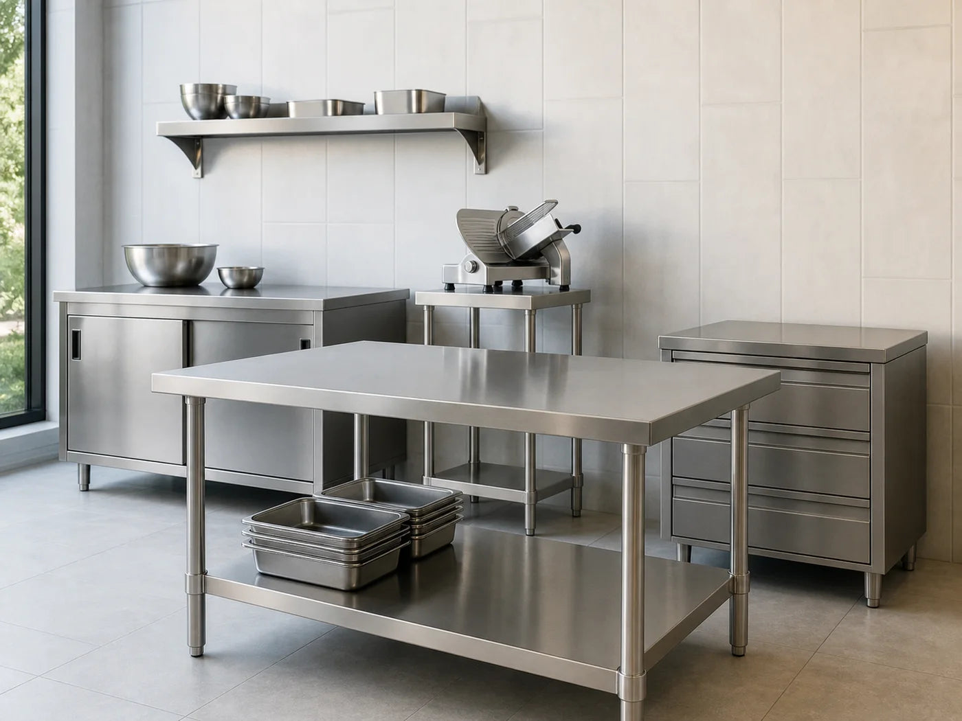 Work Tables & Cabinets