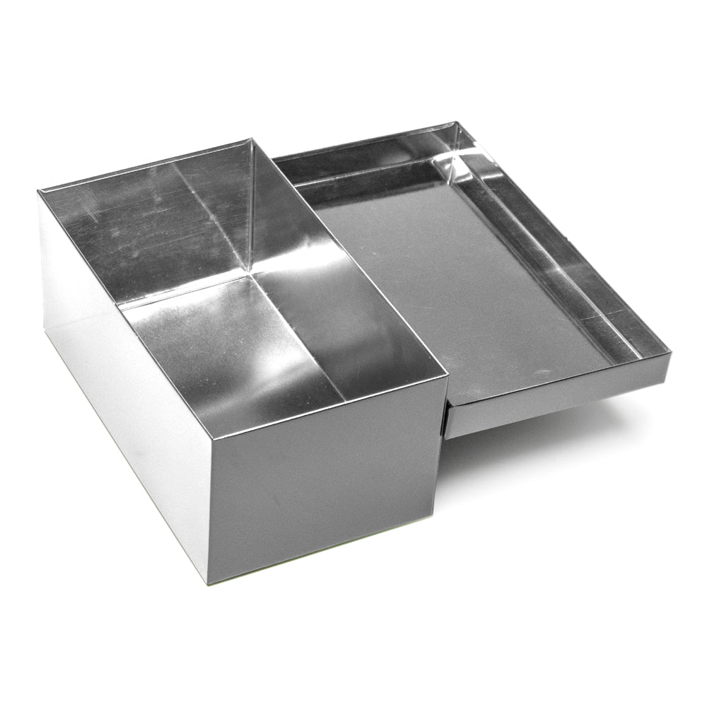 NC-1 nori container with its hinged lid fully open